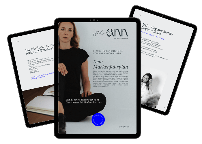 Marken Fahrplan für Markenidentity, kreative Dienstleister