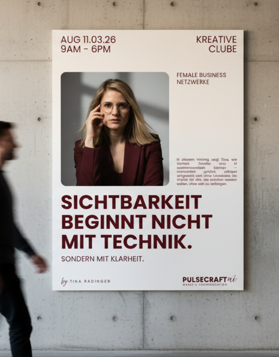 Brand Design für Tina von studioANN, Johanna Pengler