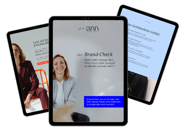 Freebie Brand-Check, Premium Brand Design für Coaches und Kreative Dienstleister